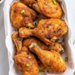 Air Fryer Garlic Parmesan Drumsticks