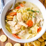 Creamy Chicken Noodle Soup