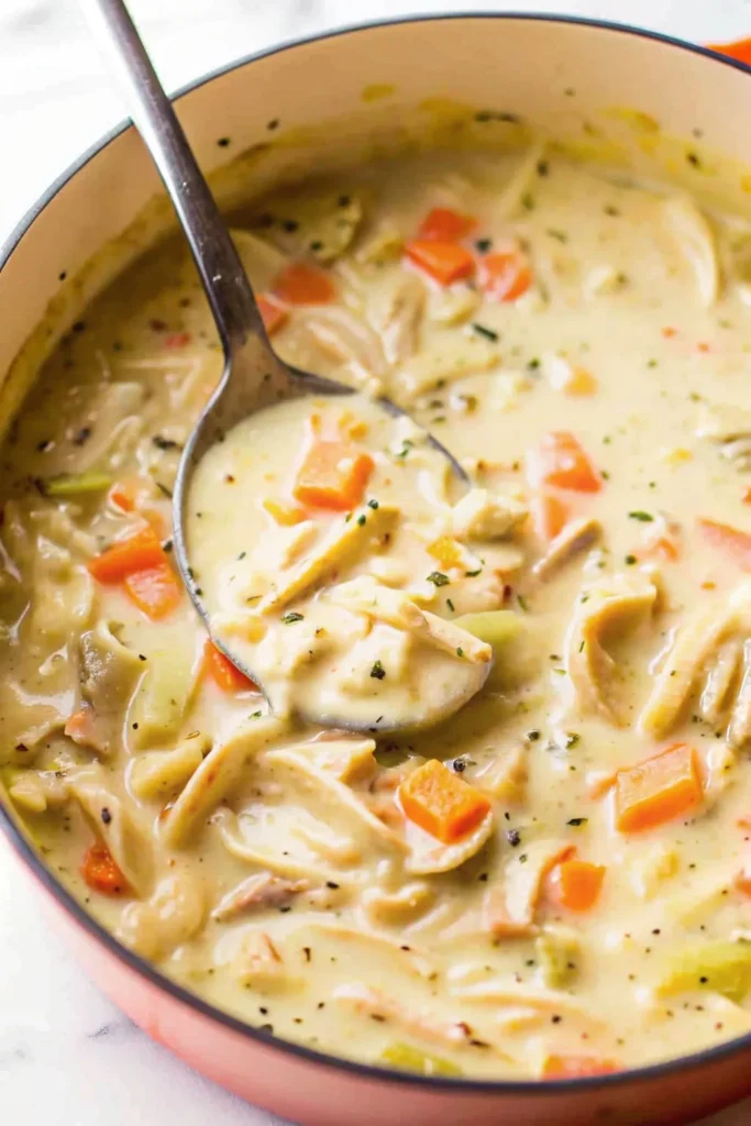 Creamy Chicken Noodle Soup