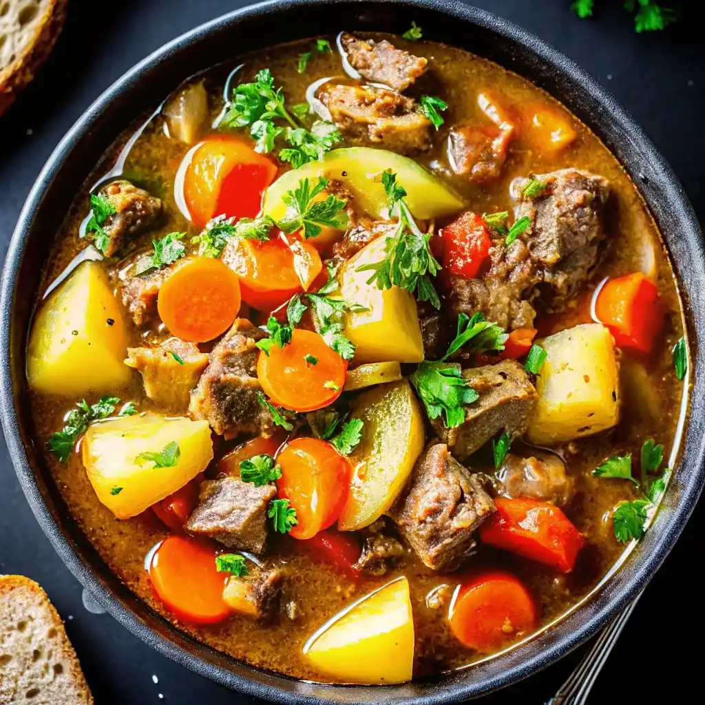 hearty beef and vegetable stew
