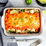 Pumpkin Black Bean Enchiladas