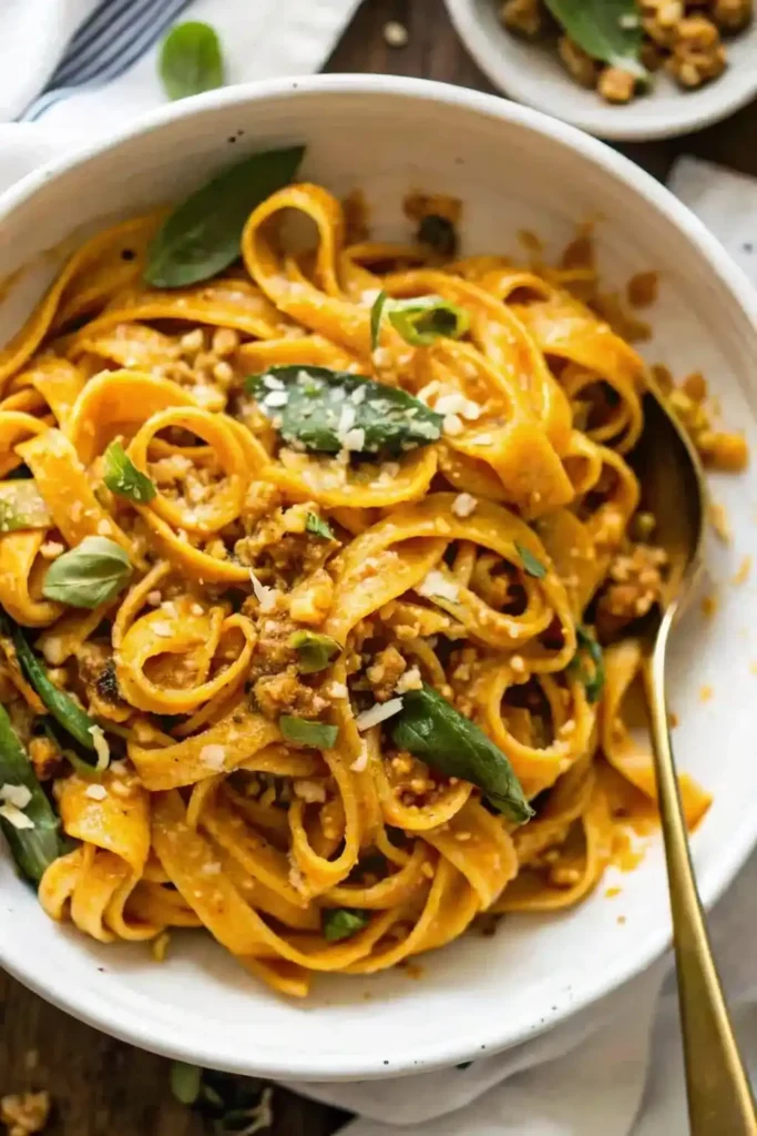 Pumpkin Sage Pasta