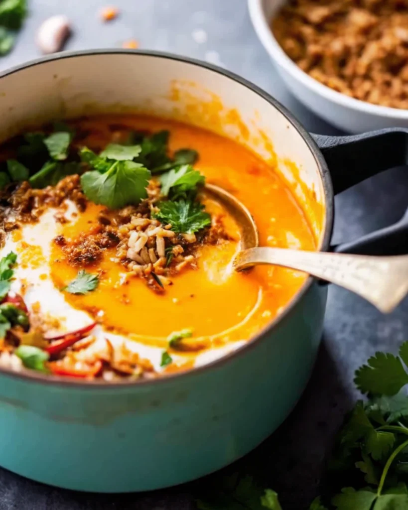 Thai Coconut Pumpkin Soup