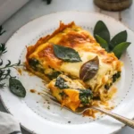 Vegetarian Pumpkin Spinach Lasagna Recipe