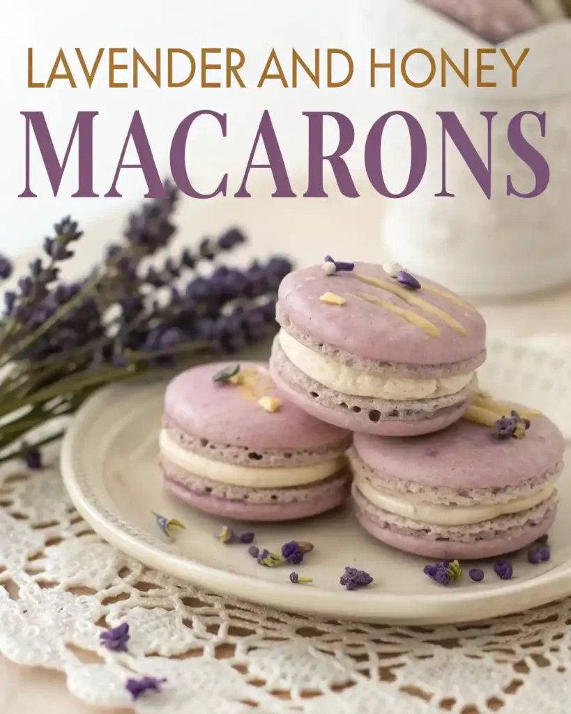 Lavender and Honey Macarons