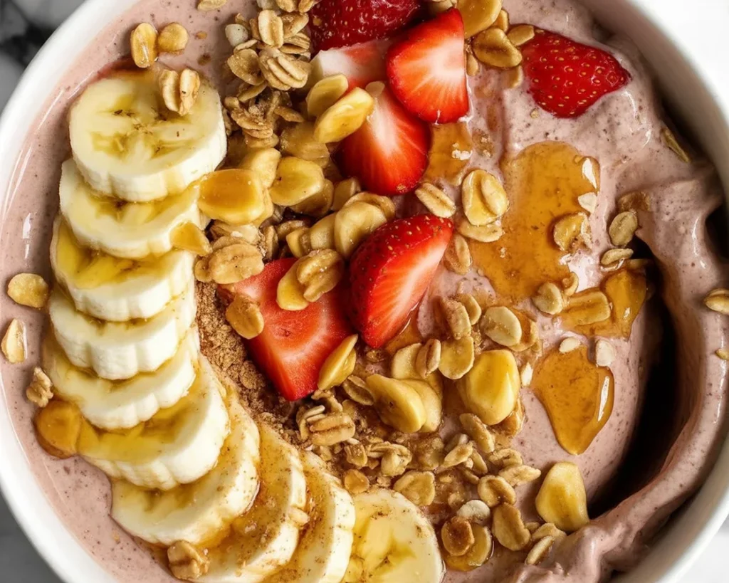 Easy Protein-Packed Greek Yogurt Bowl with toppings for a healthy breakfast