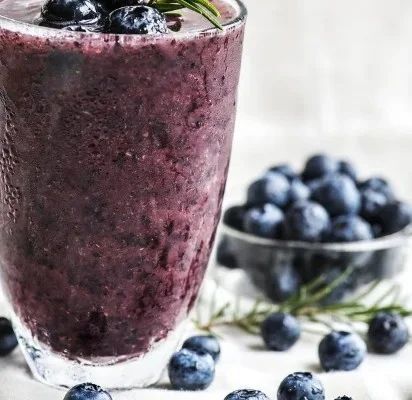 Lactation smoothie for breastfeeding moms with ingredients for milk supply
