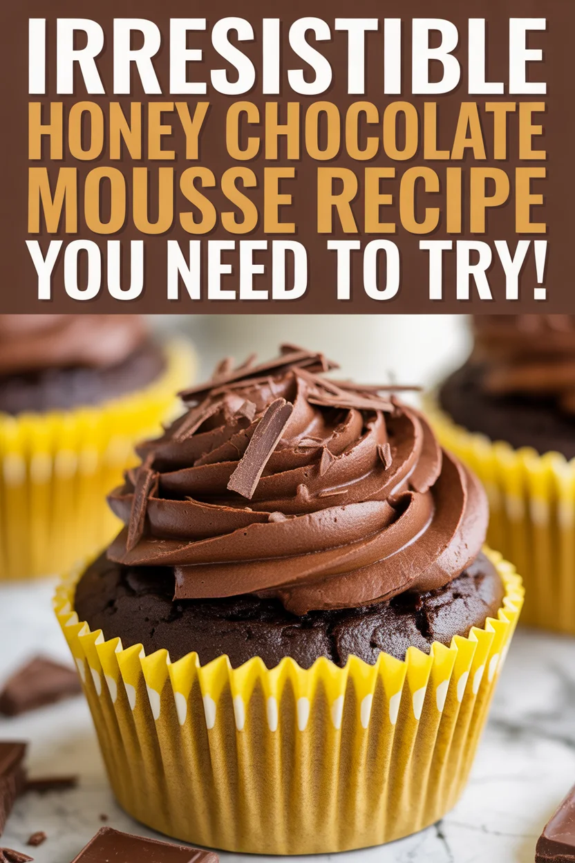 Irresistible Honey Chocolate Mousse Recipe You Need to Try!