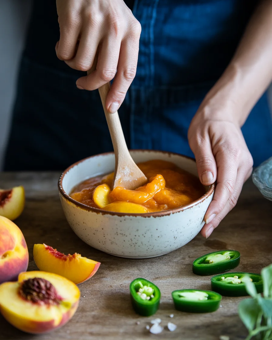 Sweet & Zesty Peach Jalapeño Jam Recipe to Enjoy Today