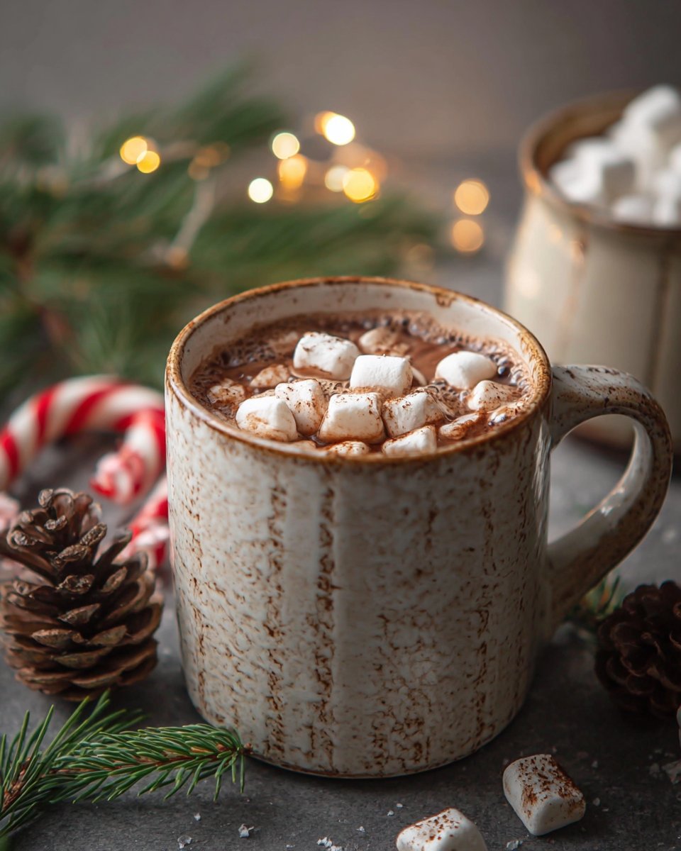 Marshmallow Pine Hot Chocolate