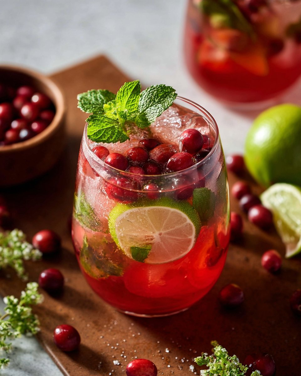 Cranberry Mojito