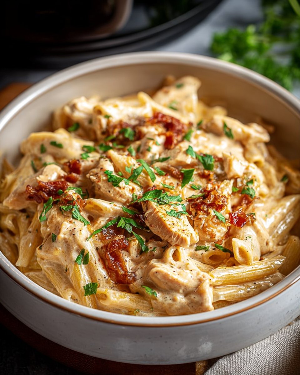 Crock Pot Creamy Cajun Chicken Pasta: Easy & Flavorful Dinner