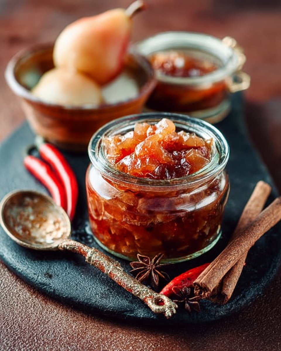 Spiced Pear Chutney