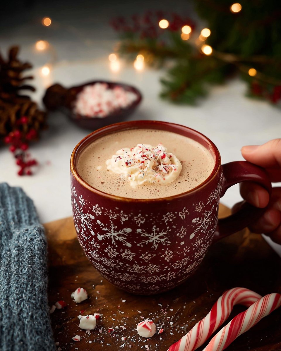 Peppermint Mocha Hot Chocolate