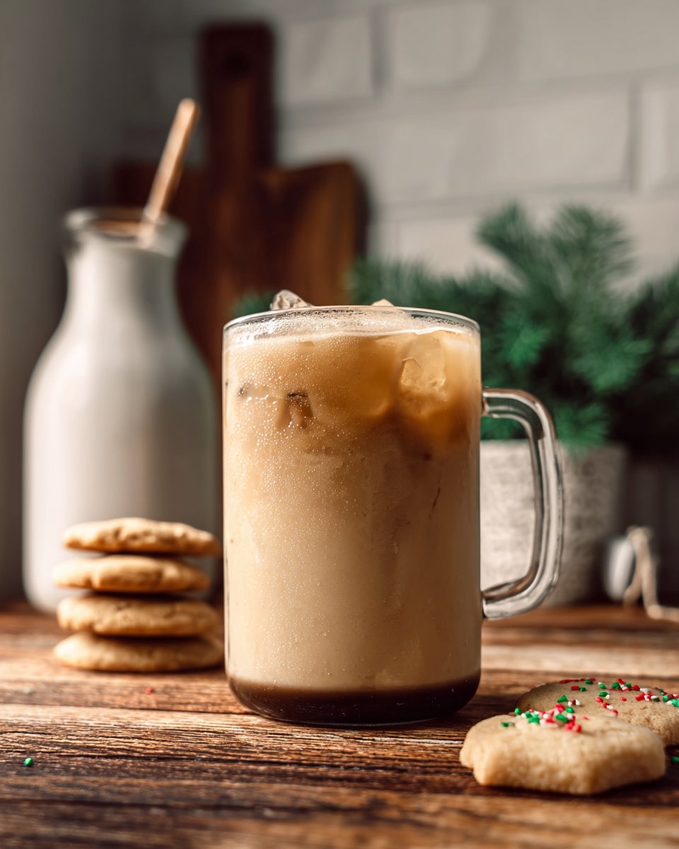 Iced Sugar Cookie Almond Milk Latte