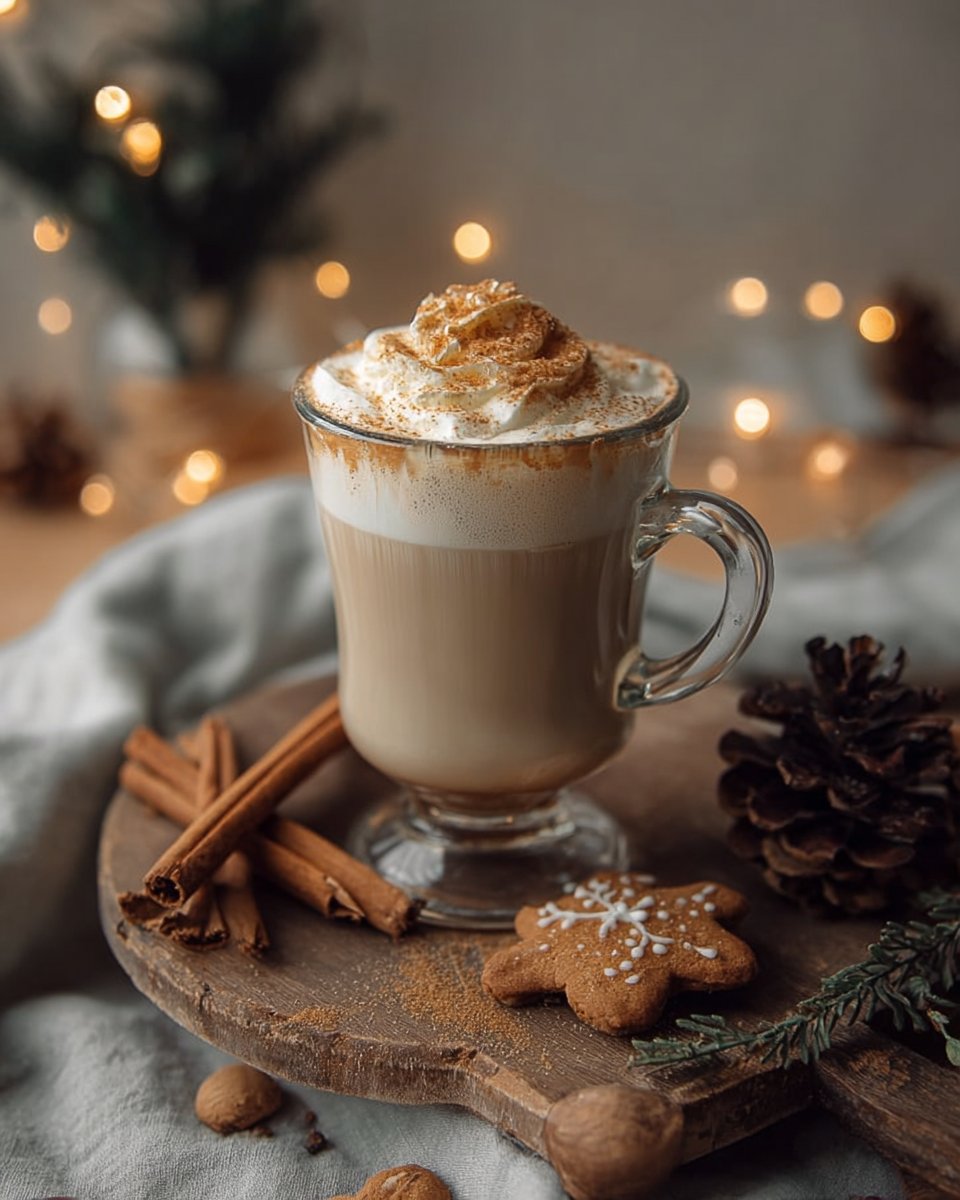 GINGERBREAD MAPLE LATTE