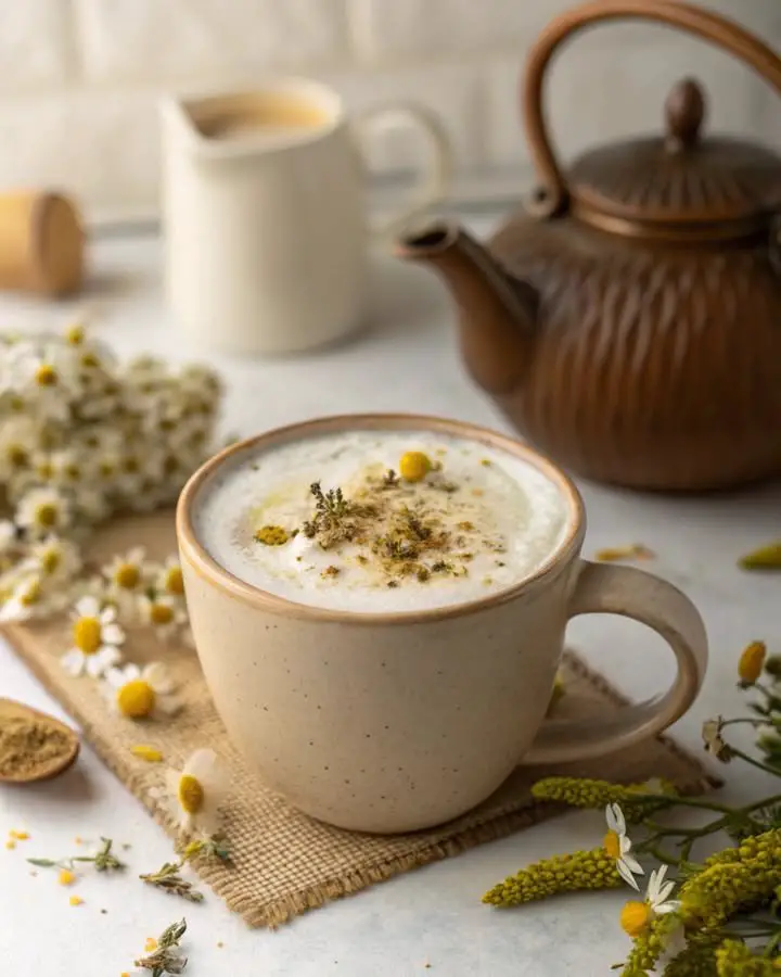 Bergamot Chamomile Latte