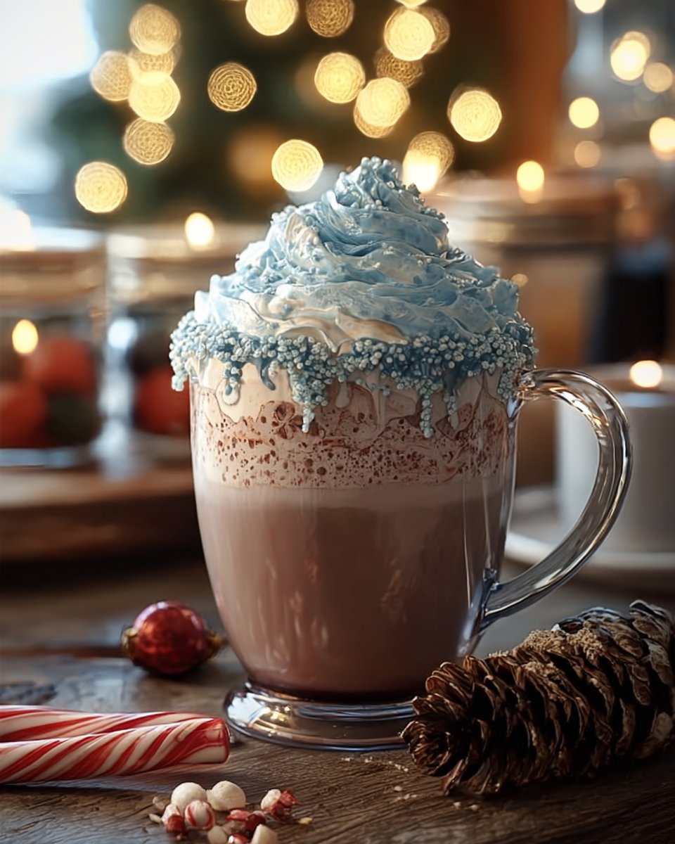 Frosted Icicle Christmas Cocoa