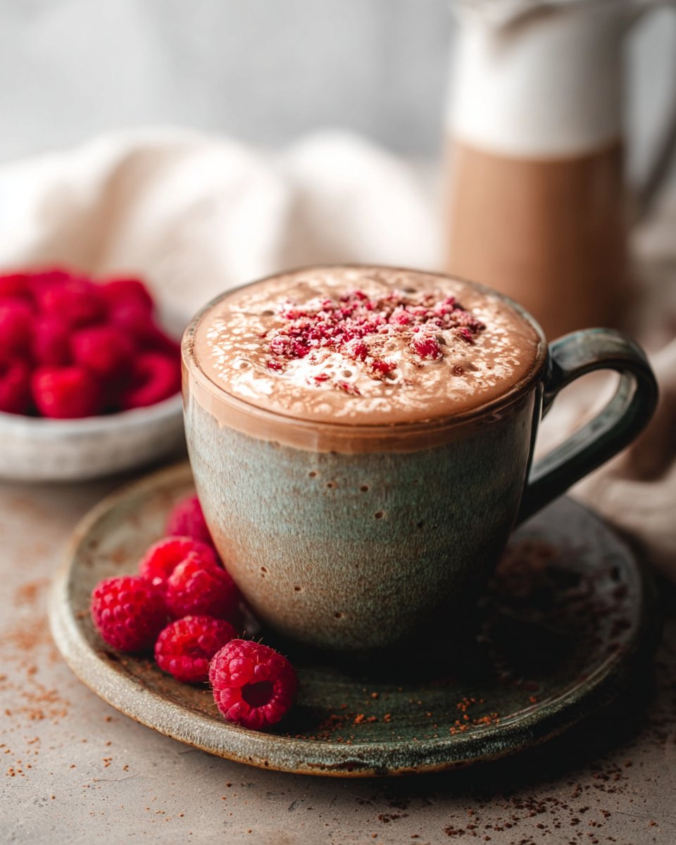 Raspberry Mocha Latte