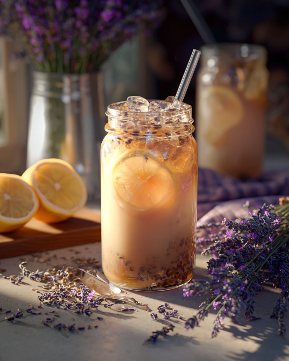 Coffee Lavender Lemonade