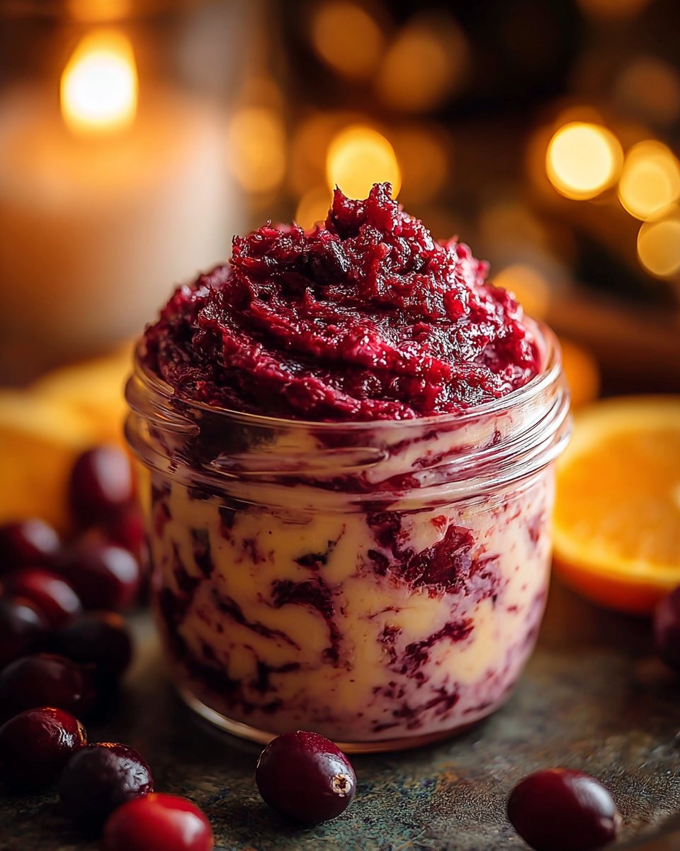 Christmas Cranberry Honey Butter