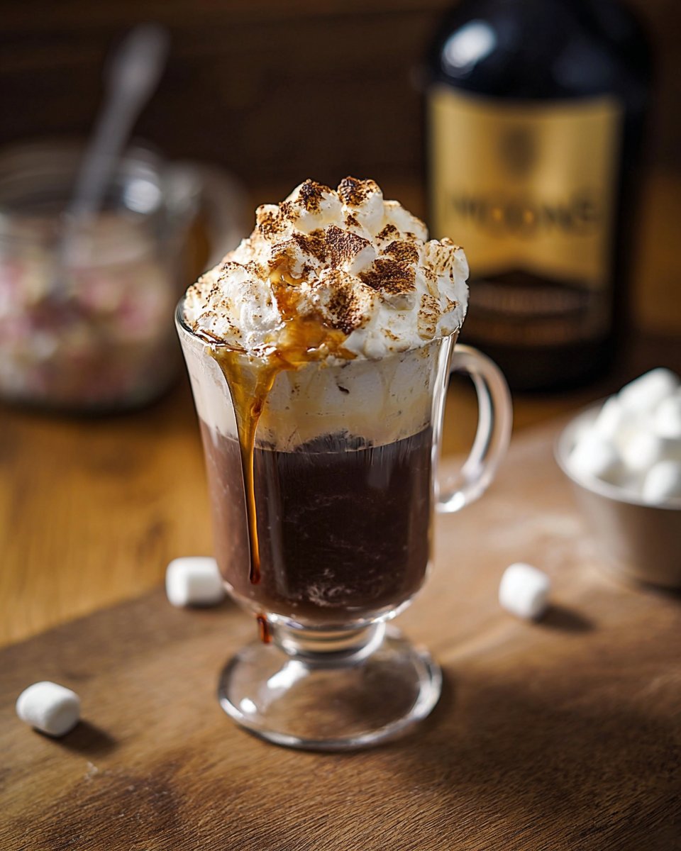 Shaken Espresso with Toasted Marshmallow Syrup