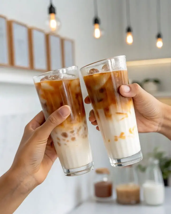 Iced London Fog Tea Latte