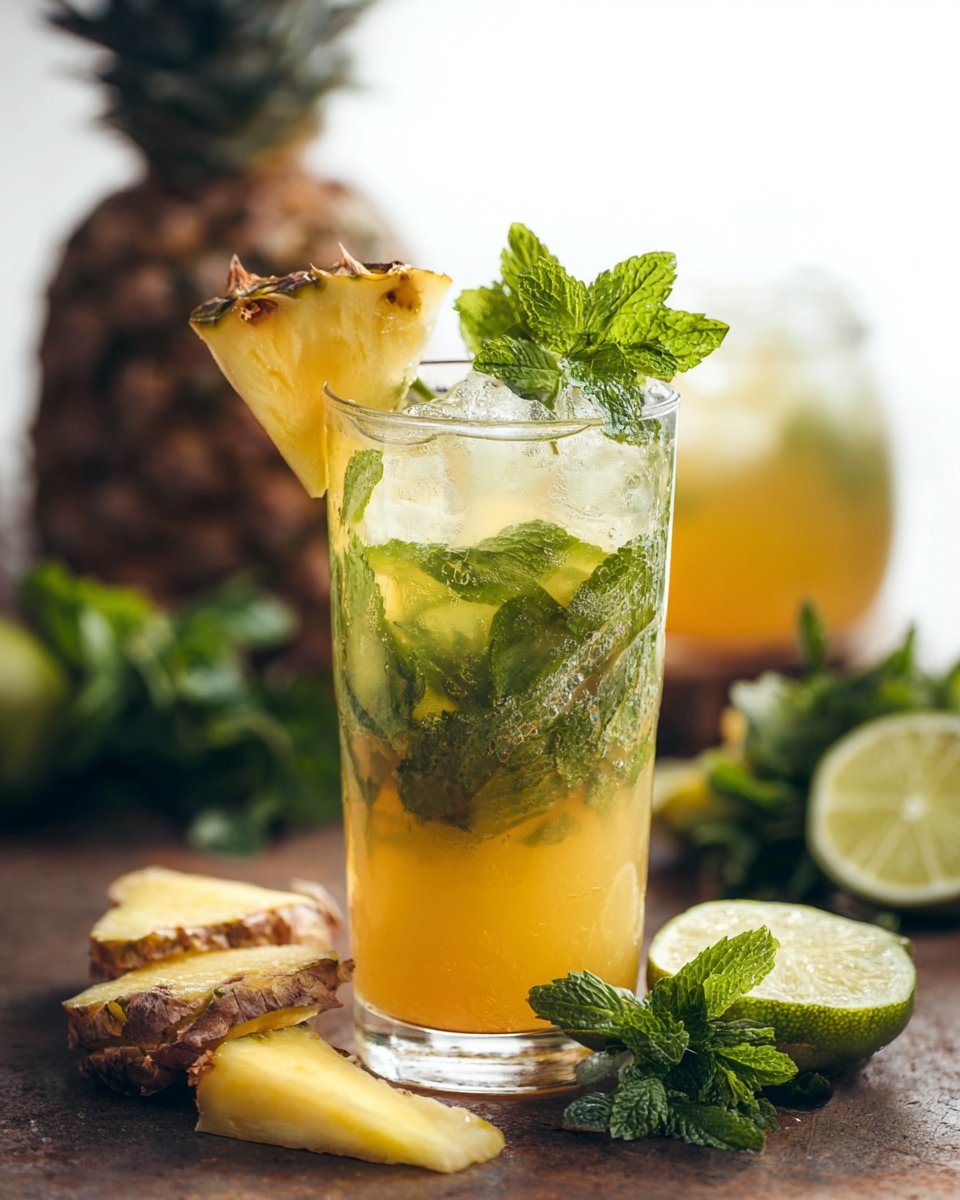 Pineapple Coconut Mojito Tea