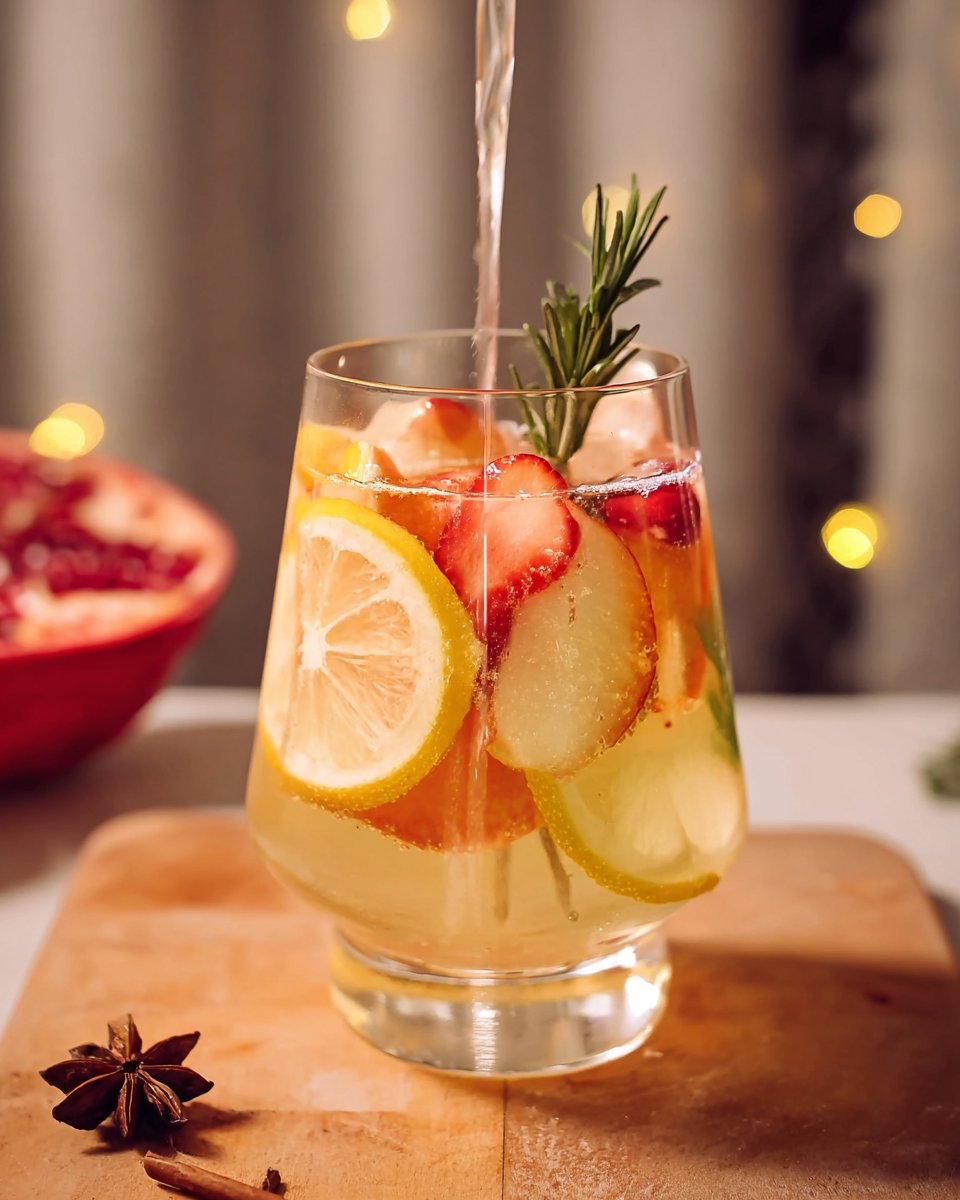 White Sangria Mocktail