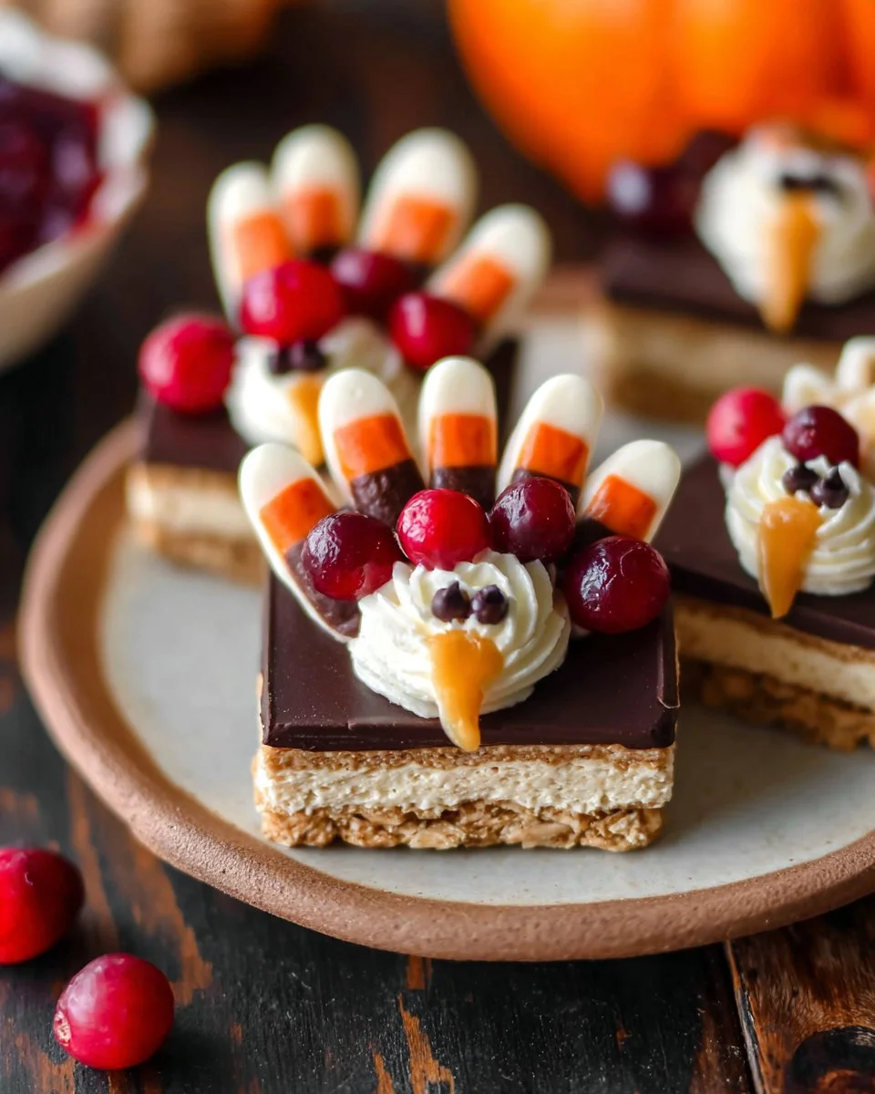 No-bake Thanksgiving treats showcasing festive desserts for the holiday season
