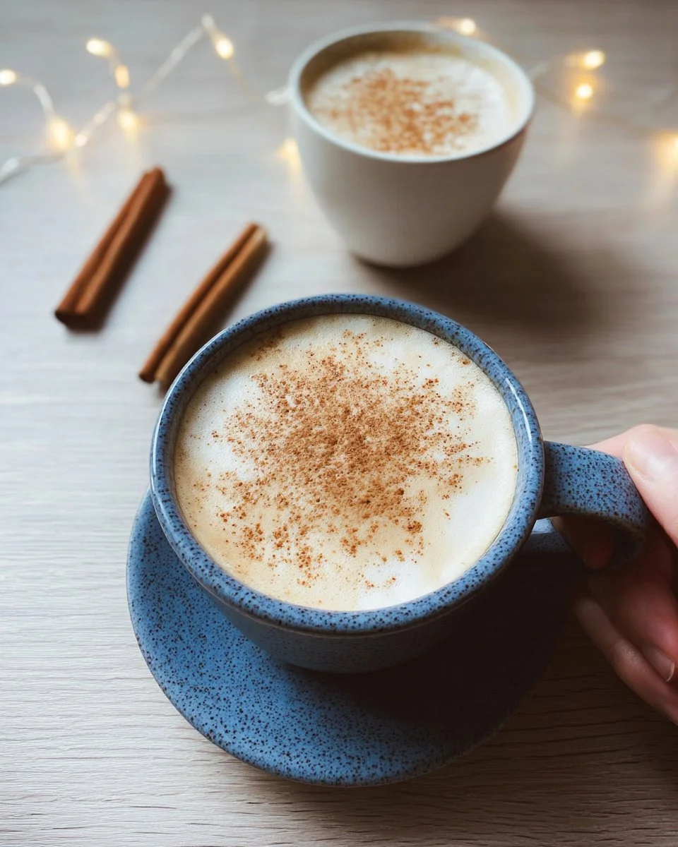 A delicious North Star Latte served in a cozy café setting