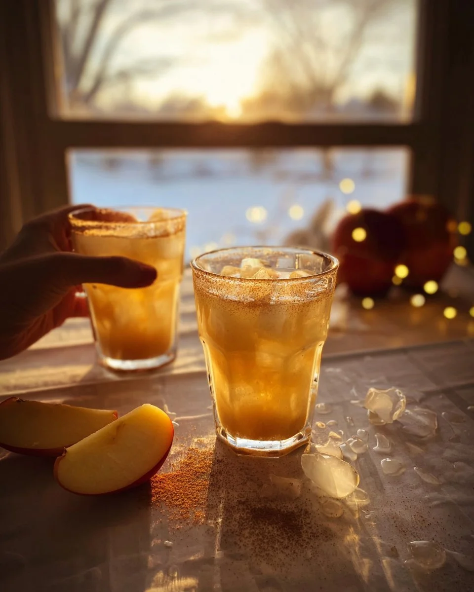 Peachy winter glow skincare products for a radiant winter complexion.