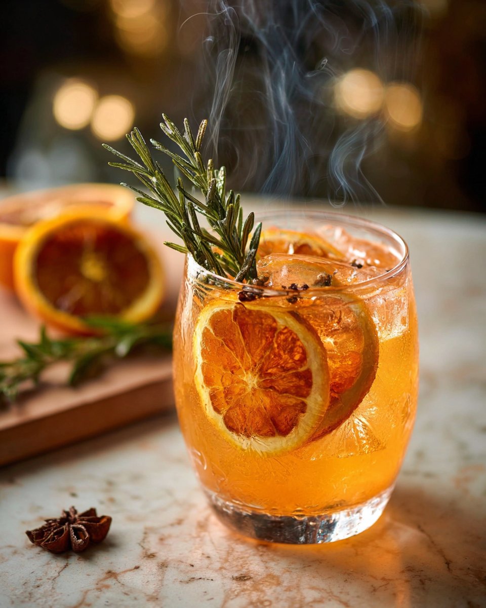 SMOKED ORANGE ROSEMARY SPRITZ