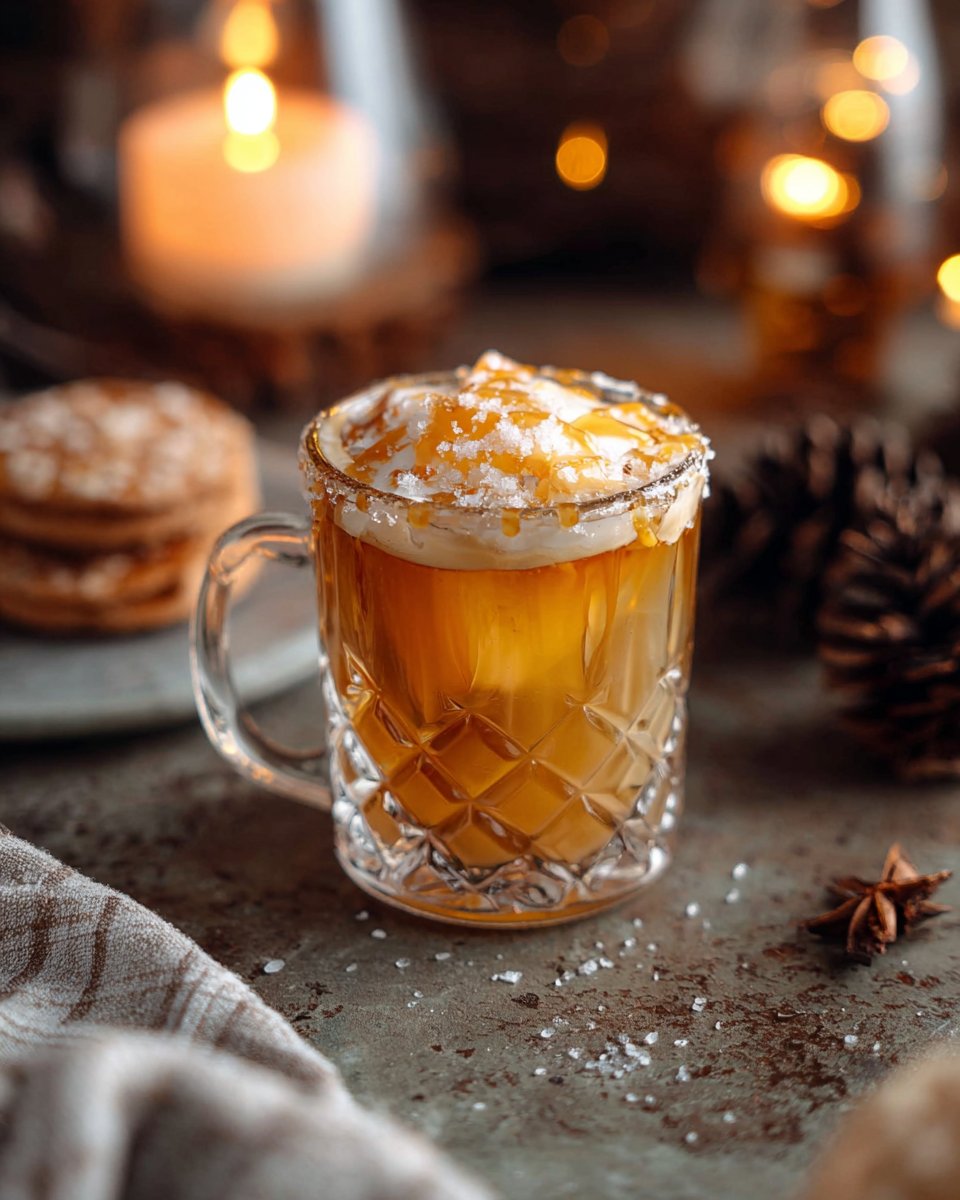 Salted Gold Russian – Alcohol-Free