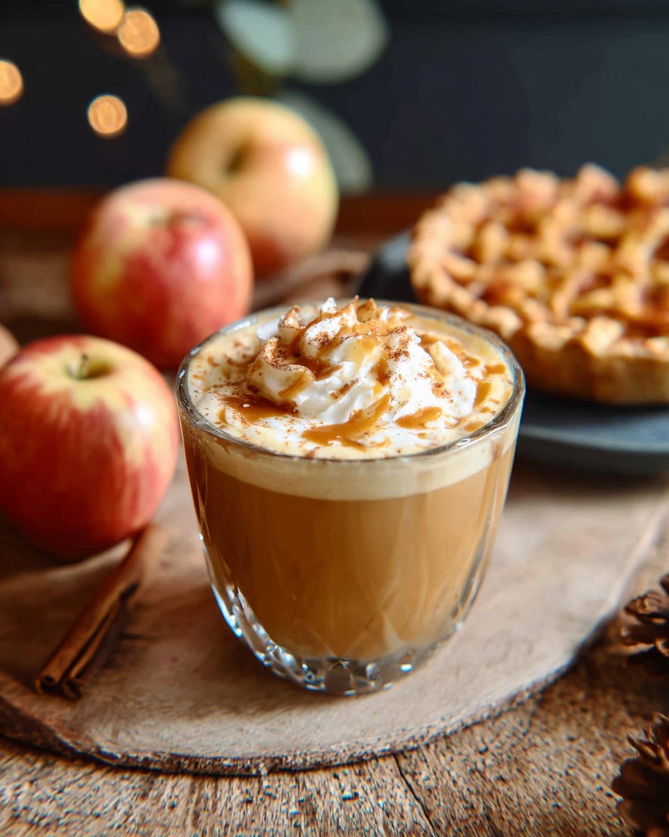 Caramel Apple Pie Latte