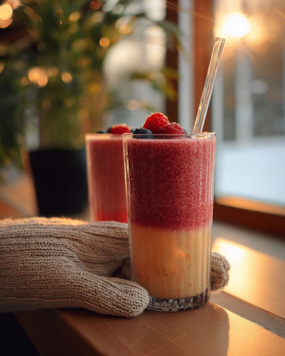 Rainbow Winter Smoothie