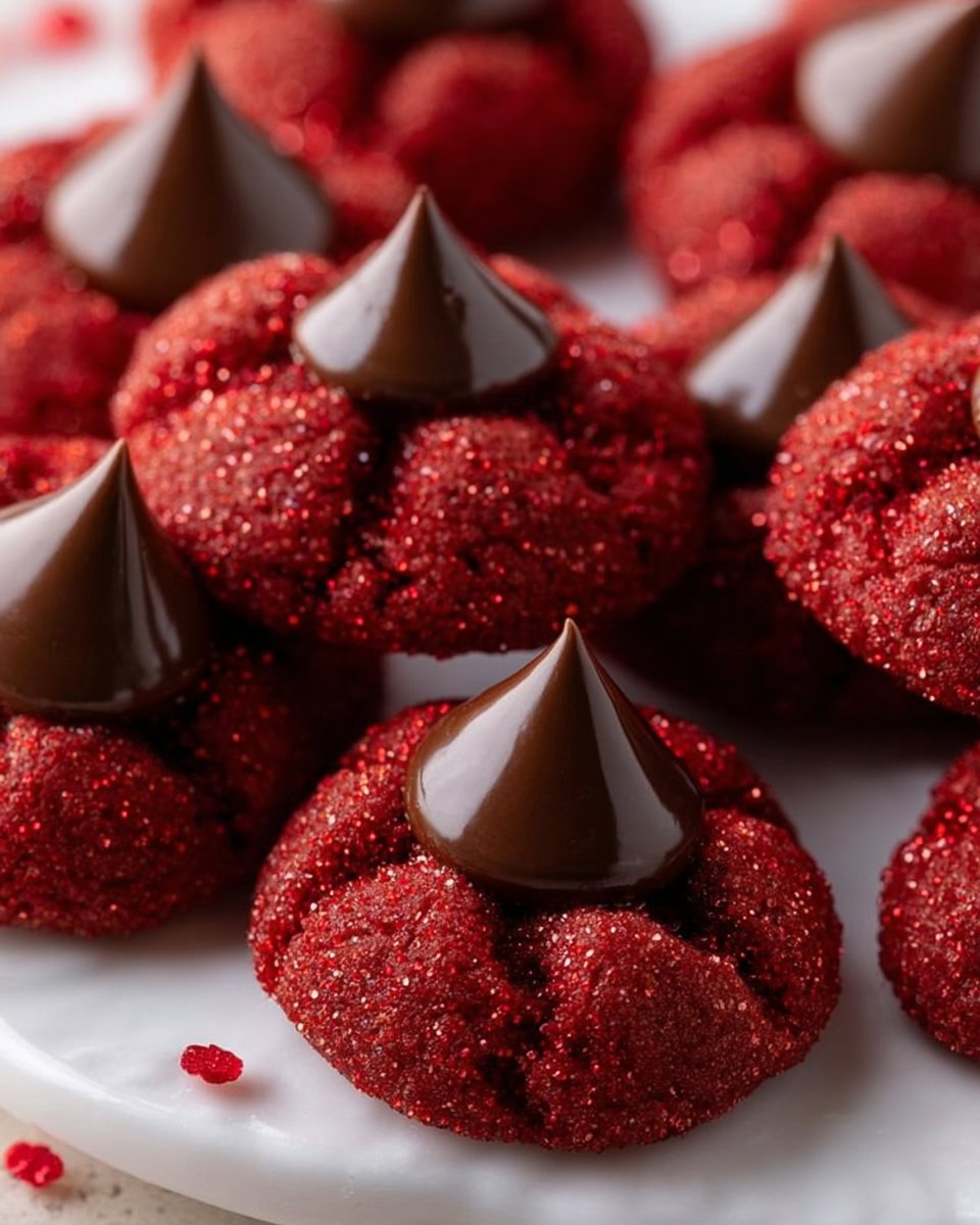 Hershey’s Red Velvet Blossoms