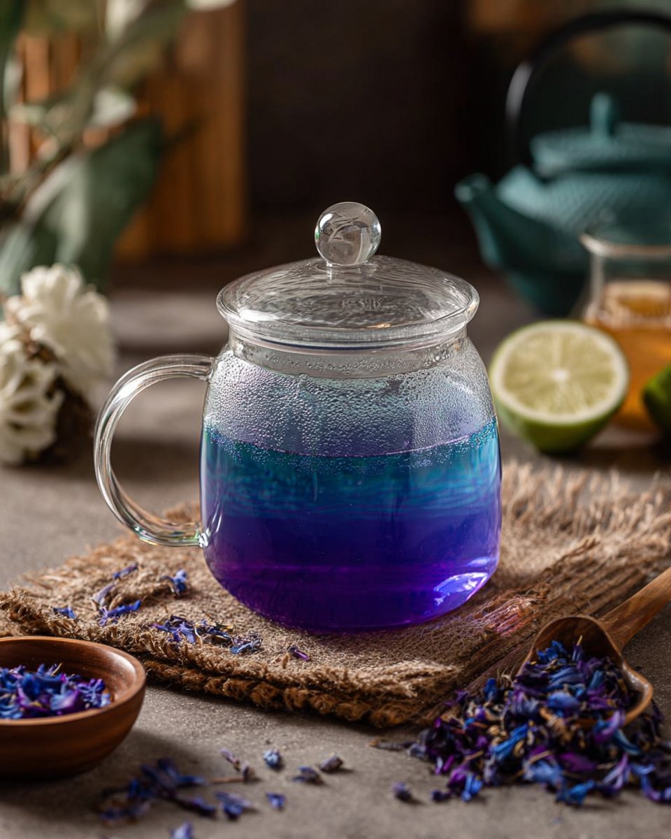 Stress-Relief Butterfly Pea Tea