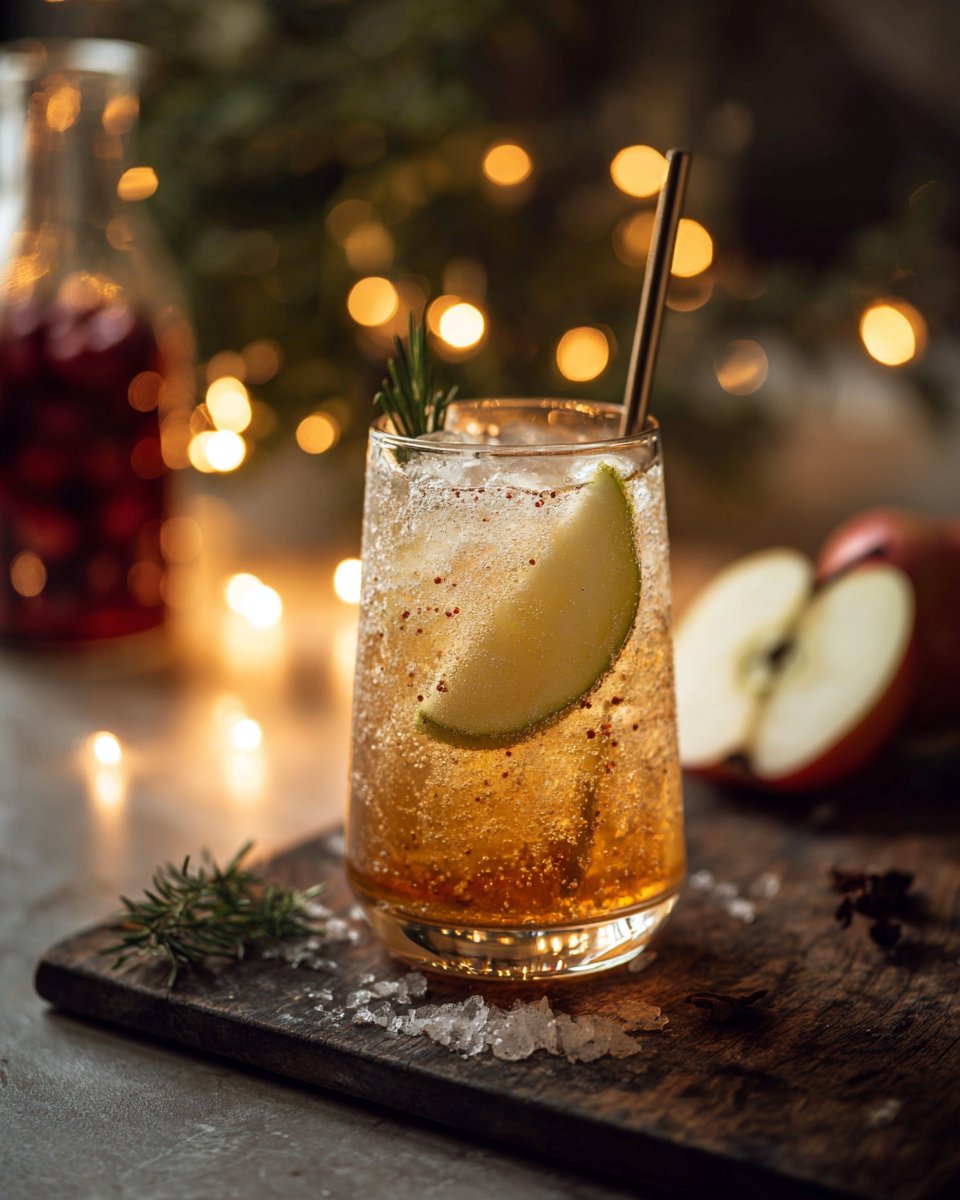 Sparkling Winter Orchard Soda