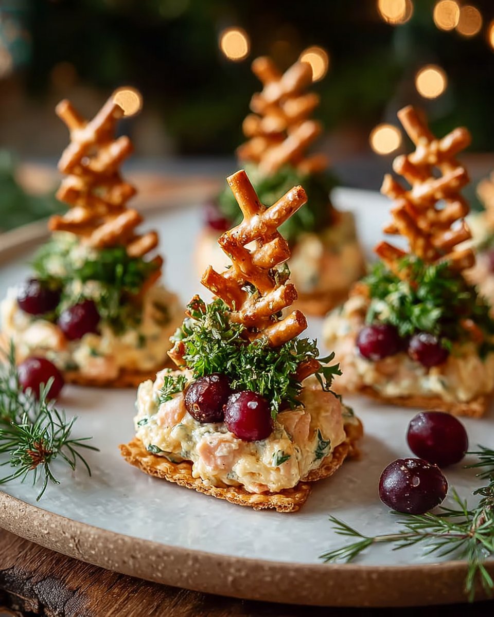 Bite-Sized Christmas Tree Appetizers