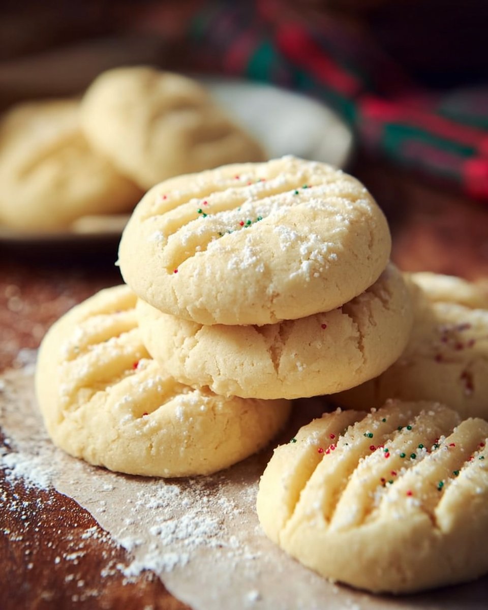 Melt-in-Your-Mouth Whipped Shortbread