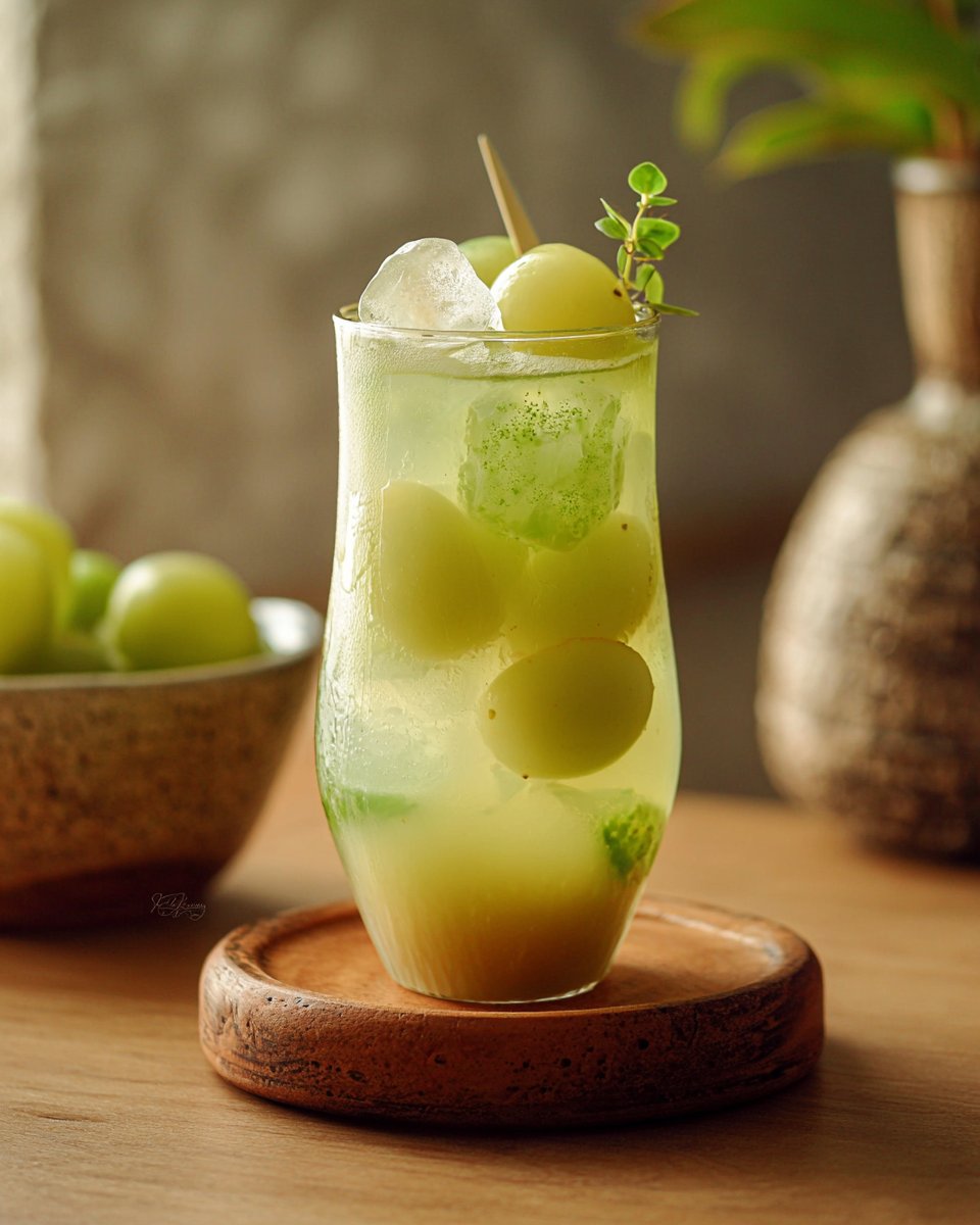 Lychee Green Grape Coconut Lime Refresher