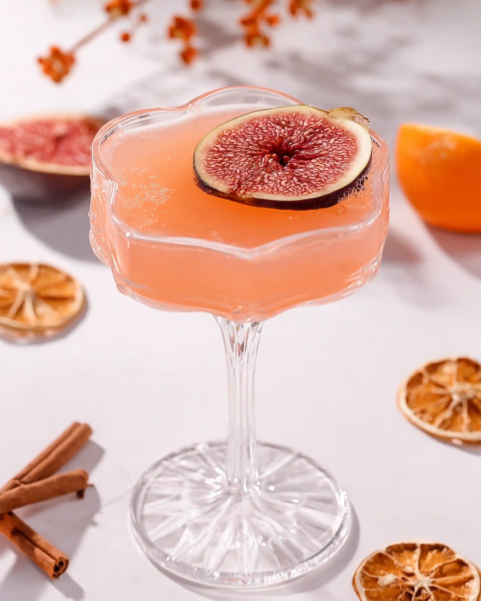 Fig Mocktails with Apple