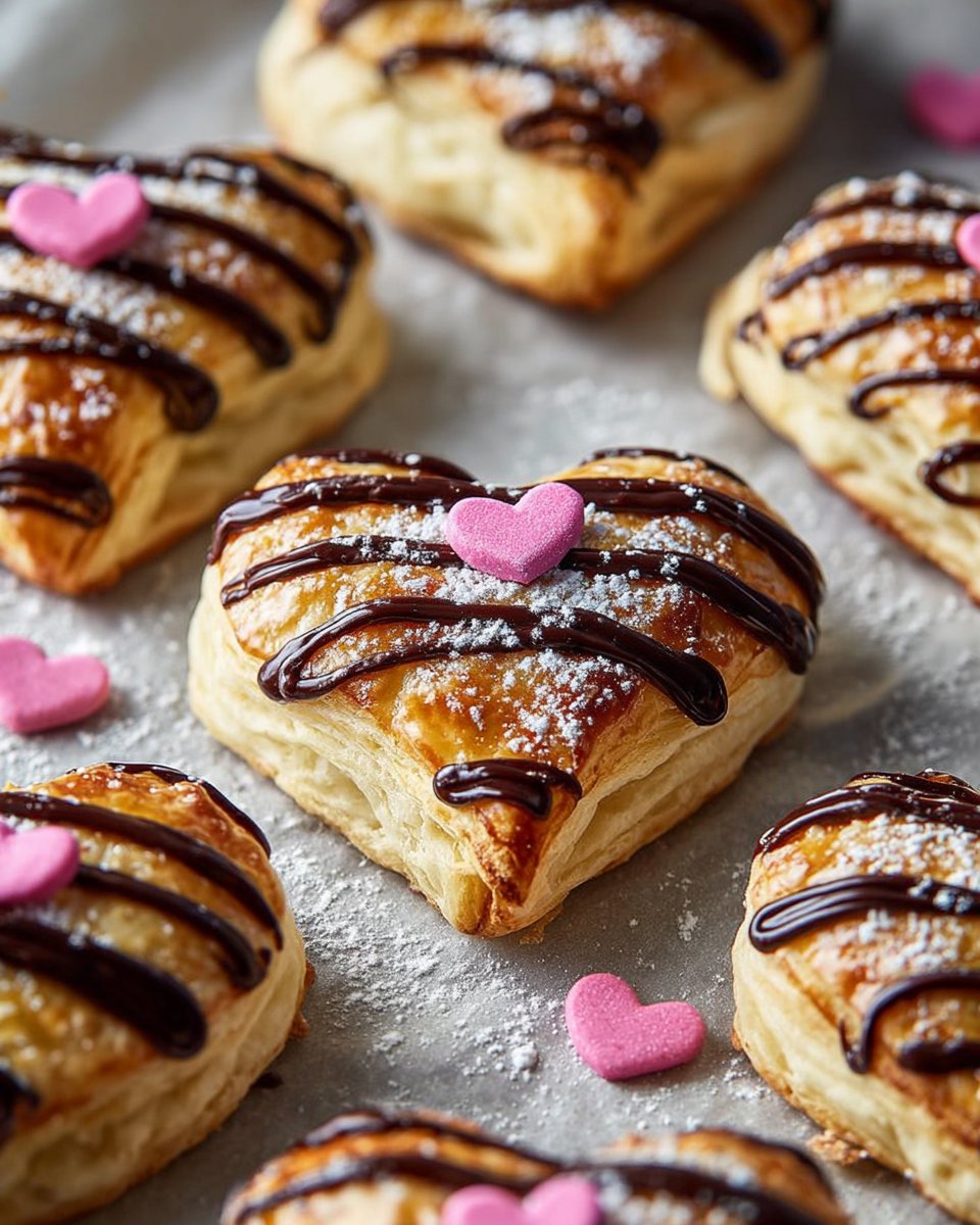 Irresistible Valentine’s Day Puff Pastry Hearts Recipe