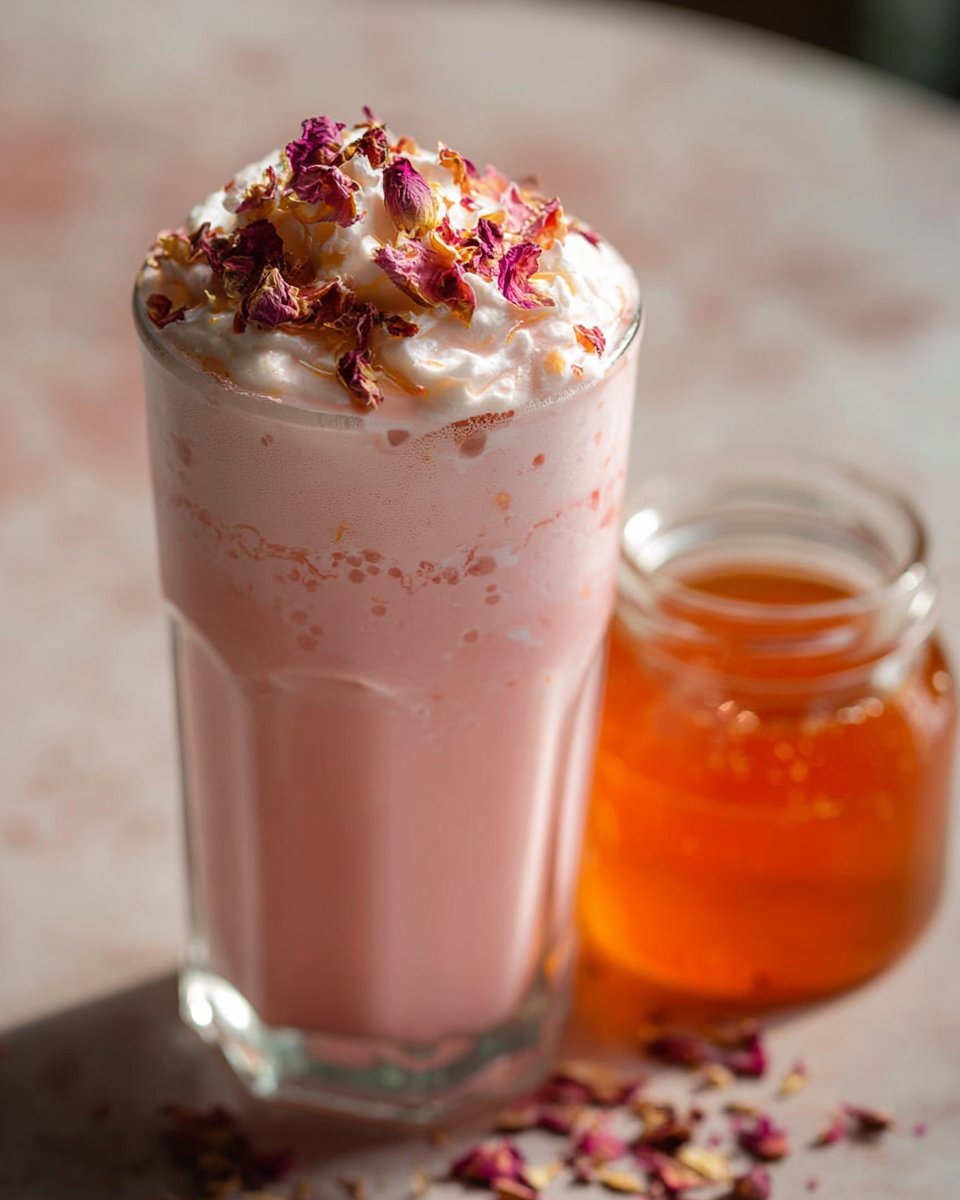 Rose Milkshake