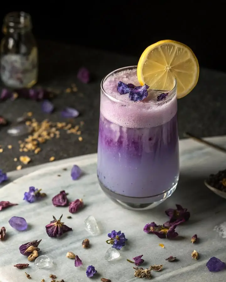 Butterfly Pea Vanilla Zen Latte