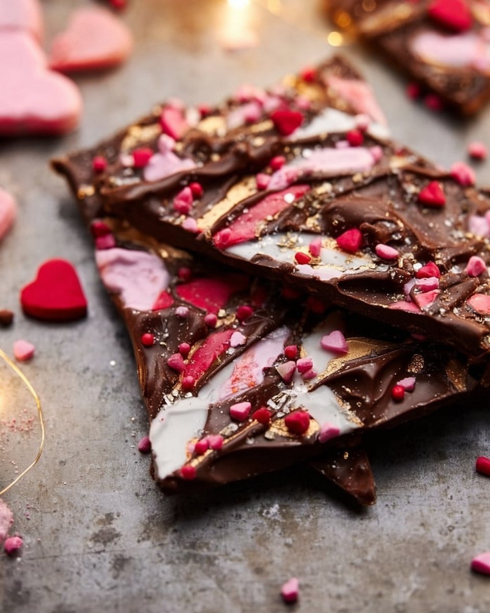 Valentine’s Day Chocolate Bark