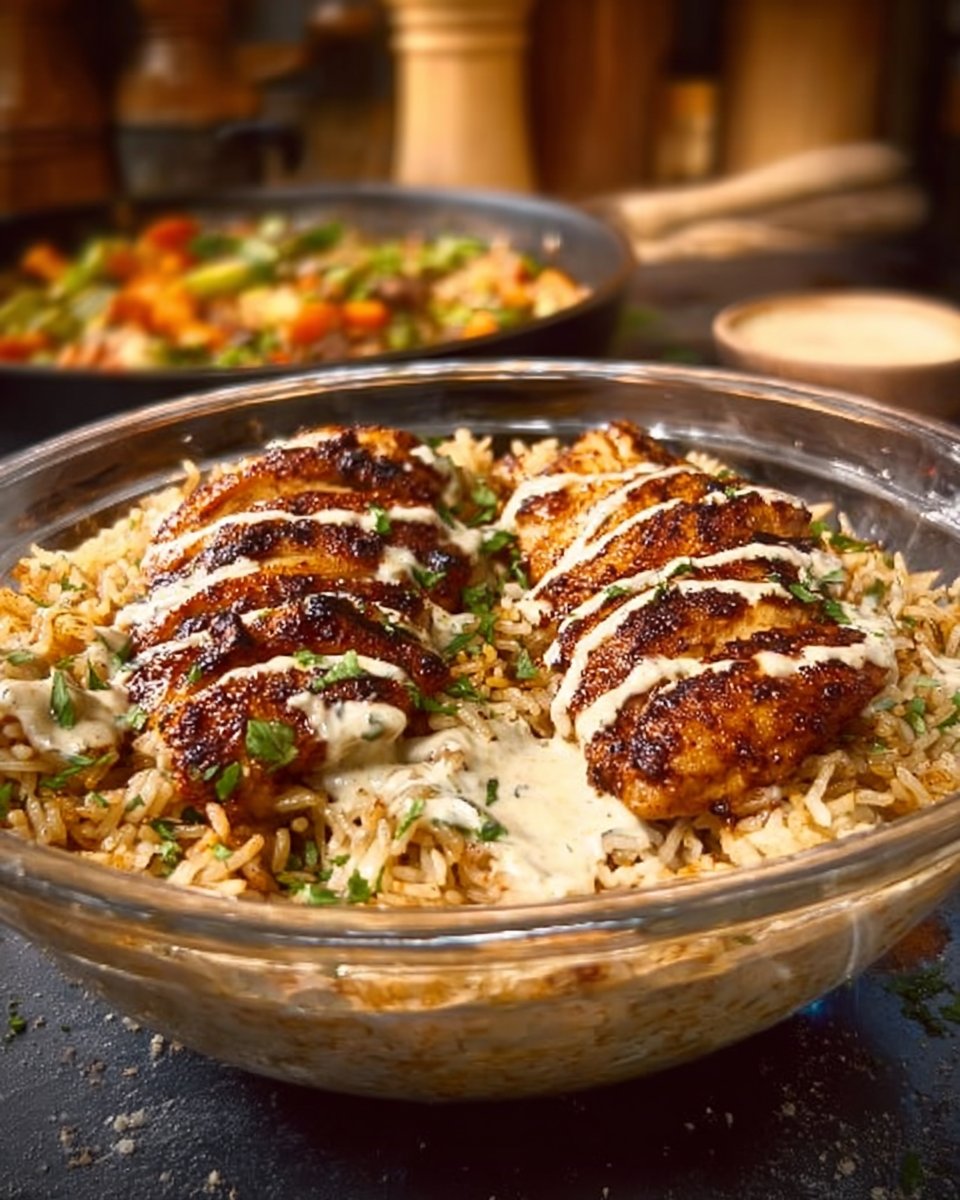 Creamy Cajun Chicken and Rice Bowls