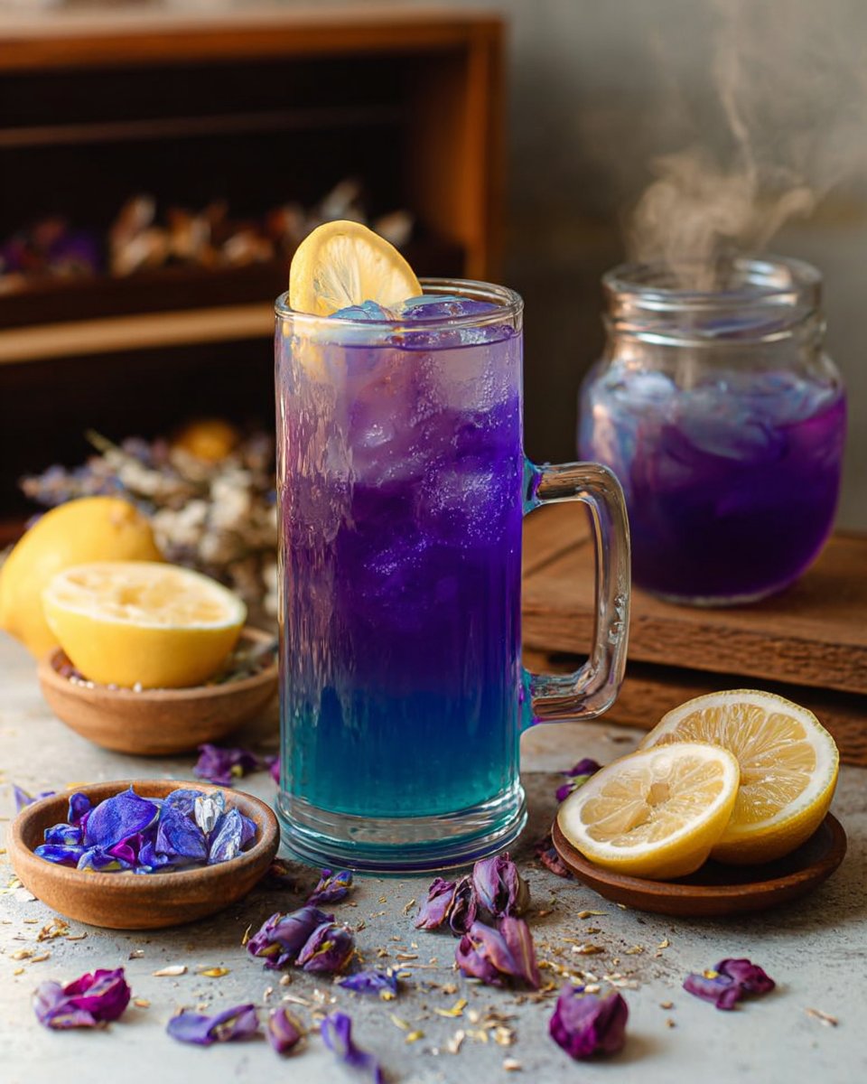 Magic Butterfly Pea Lemonade