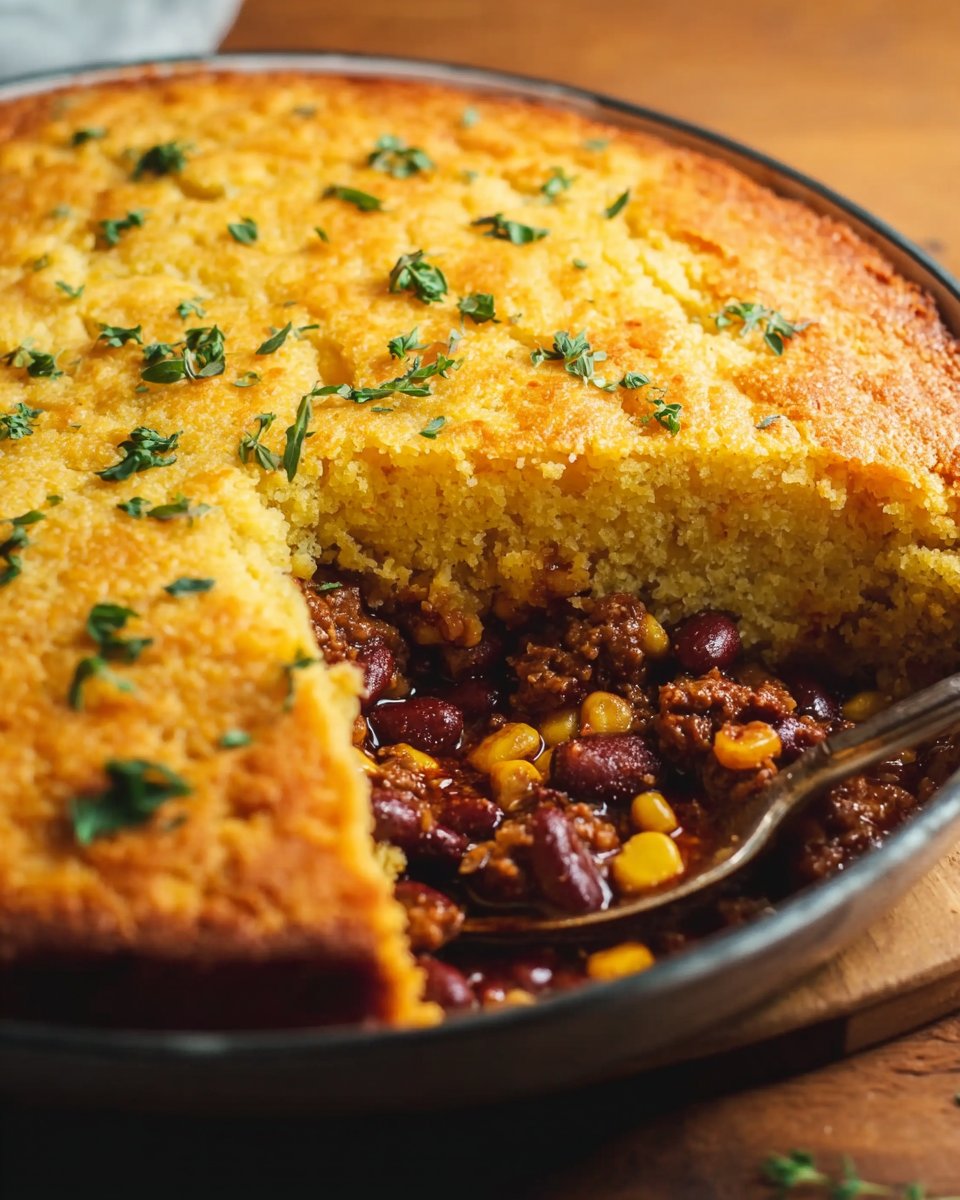 Easy Cowboy Cornbread Casserole: A Hearty and Homely Delight for Beginner Cooks